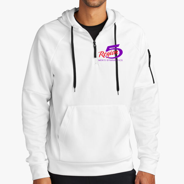 Nike Therma FIT Pocket 1/4 Zip Fleece Hoodie Thumbnail