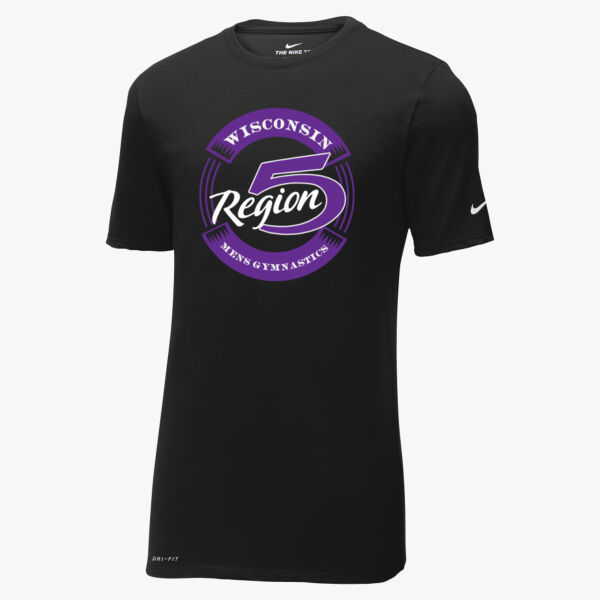 WISCONSIN NIKE Dri FIT Cotton/Poly Tee Thumbnail